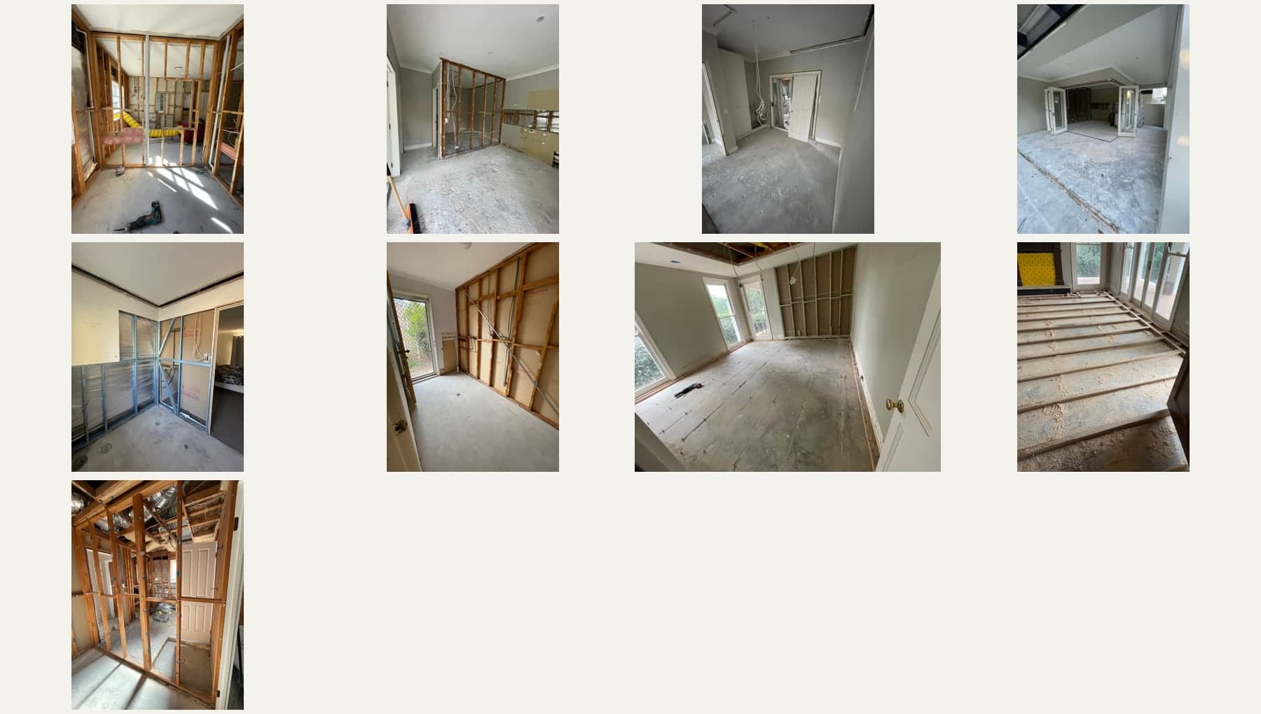 Non-structural demolition photo page 9