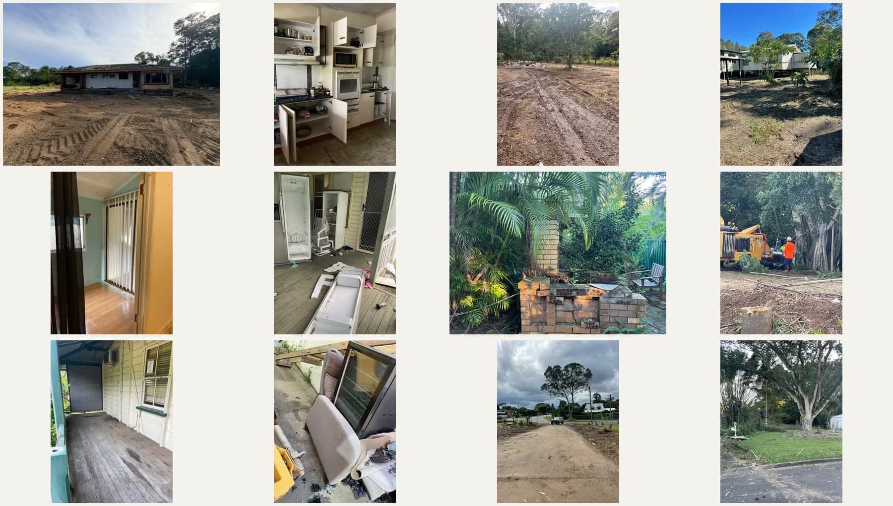 Site clearing & co-ordination photo page 16